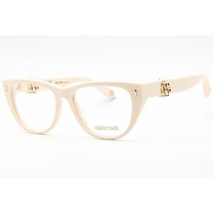 Roberto Cavalli VRC045 Eyeglasses Cream Plastic Cat-Eye